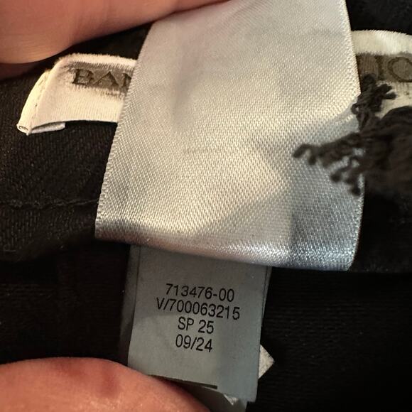 Banana Republic The Weekender Straight Leg Pant Black 12 713476 - Picture 9 of 14